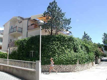 side with flowers